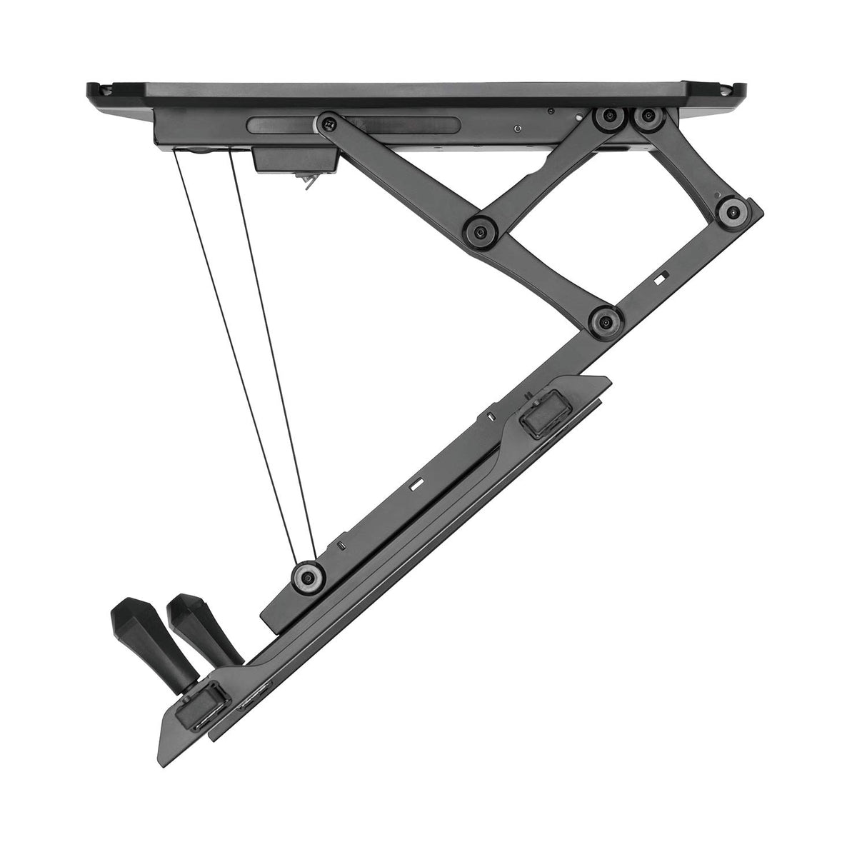 Soporte de TV para Techo Eléctrico Paredes Inclinadas Control Remoto Pantalla 32-70" Carga 35 kg MAX VESA 600x400