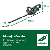 Bosch Home and Garden UniversalHedgeCut 18V-50, Cortadora de Setos a Batería, 1 Batería de 2.5 Ah, Sistema de 18 Voltios, Longitud de la Sierra de 50 cm, Embalaje en Caja