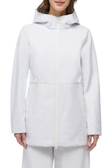 Geox W Spherica Parka 1 Chaqueta, Hochweiß, 44 para Mujer