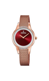 Reloj FESTINA para Mujer F20496/1 Mademoiselle Caja de Acero Inoxidable 316l Rosa Correa de Acero Inoxidable 316l Rosa