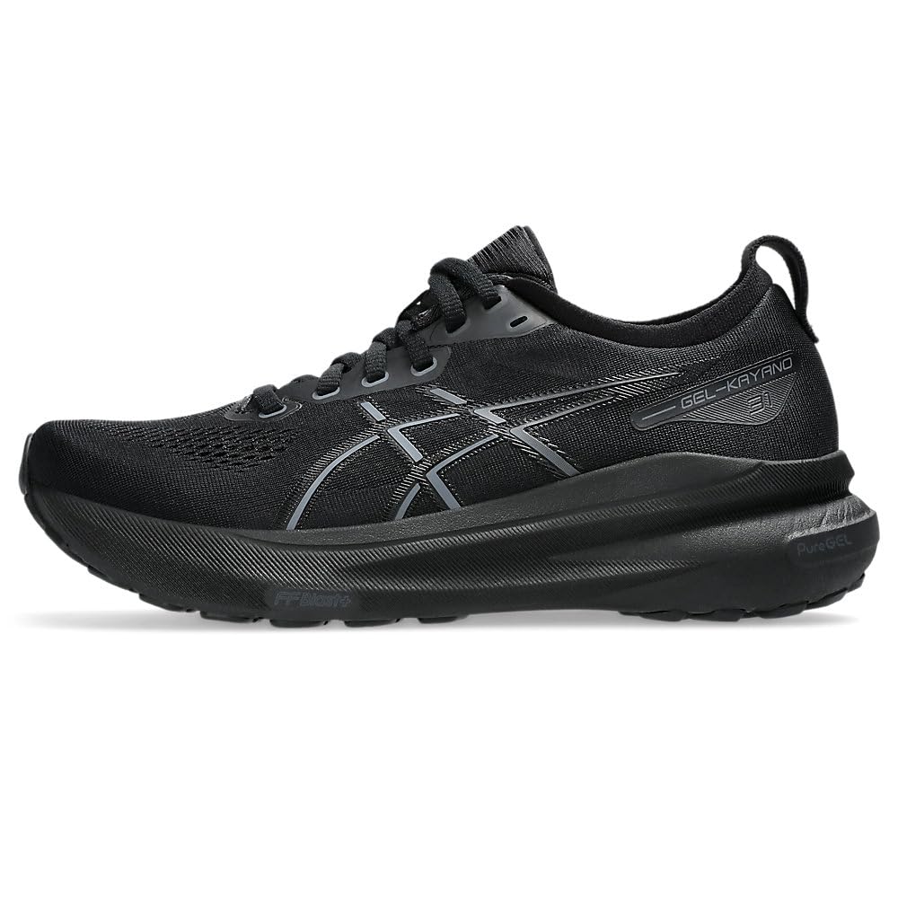 ASICS Mujeres Gel-Kayano 31 Zapatillas para Correr Zapatilla De Estabilidad Black/Black - Negro 39,5