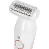 Braun Silk-épil 9 Flex - Depiladora facial para mujer con cabezal flexible de 360 ° para depilación fácil, en húmedo y seco, depiladora con capucha recortadora