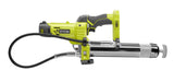 RYOBI - Pistola de Engrase 18V ONE+ - Caudal 210g/min, Presión máx. 690bar - Manguera 76cm, Luz LED, Empuñadura GripZONE+, Interruptor de Seguridad - Batería y Cargador no Incluidos - R18GG-0