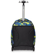 Appack Mochila con Ruedas BIG TROLLEY APPAK, Blue Deep - Mochila 2 en 1, Mochila Escolar con Carro, Crossover System - Bolso Escolar Niñas, Niños y Adolescentes - Bols. Frontal Bolsillo con Cremallera