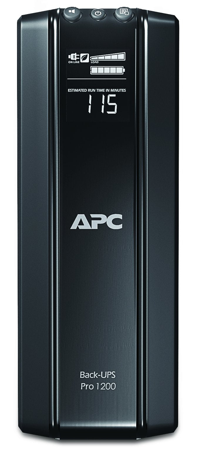APC BR1200G-FR Sistema de alimentación ininterrumpida (UPS) 1200 VA 720 W - Fuente de alimentación Continua (UPS) (1200 VA, 720 W, 50/60 Hz, 445 J, 45 dB, Sealed Lead Acid (VRLA))