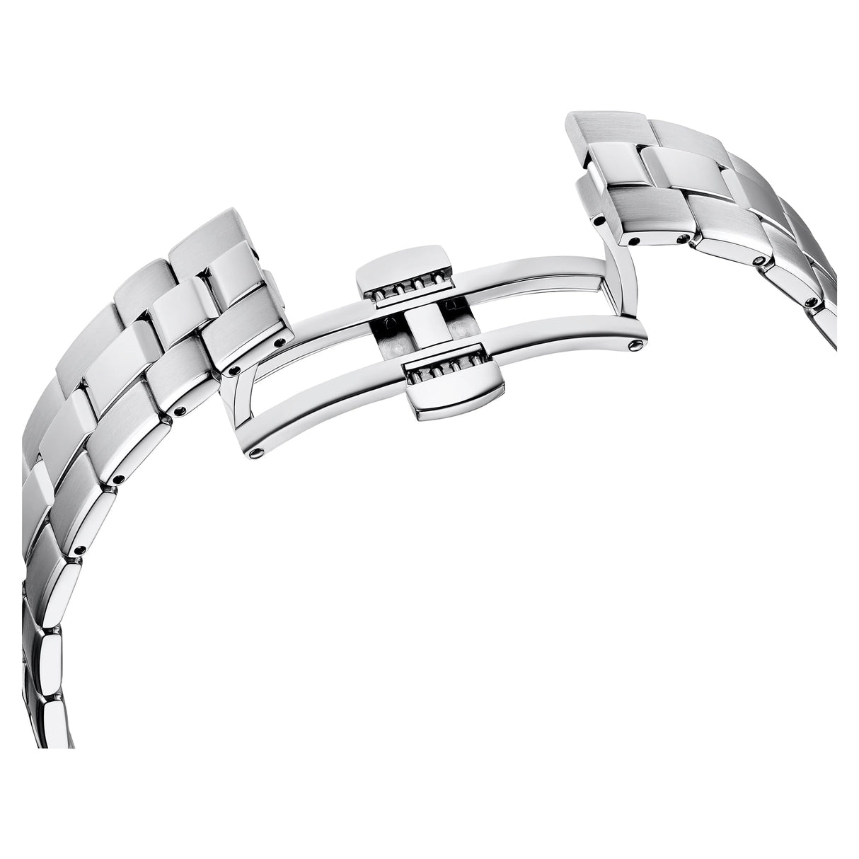Swarovski Reloj Octea Lux Sport, Brazalete de Metal, Blanco, Acero Inoxidable