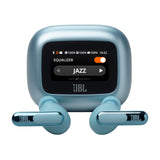 JBL Live Beam 3 Auriculares inalambricos de botón con almohadillas,True Wireless con cancelación de ruido adaptable, hasta 48 horas de reproducción, Bluetooth, audio de alta resolución, azul