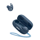 JBL Reflect Aero Auriculares con tecnología True Adaptive Noise Cancelling, resistentes al agua, batería de 8 horas, en azul