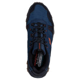 Skechers Equalizer 5.0 Trail Solix Creek, Zapatillas Hombre, Navy Leather/Textile/Black Trim, 45 EU