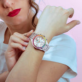 LOTUS Reloj Mujer 18924/5 Connected Caja de Acero Inoxidable 316l Plateado Correa de Acero Inoxidable 316l Plateado