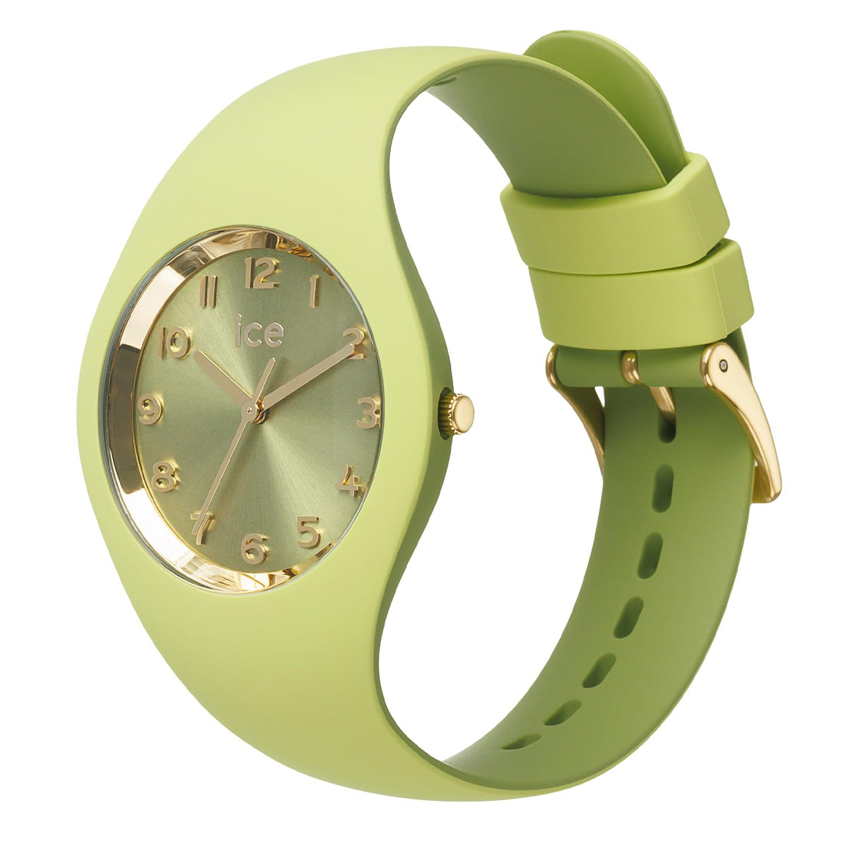 Ice-Watch - ICE duo chic Lime - Reloj verde para Mujer con Correa de polyamide - 021820 (Small +)