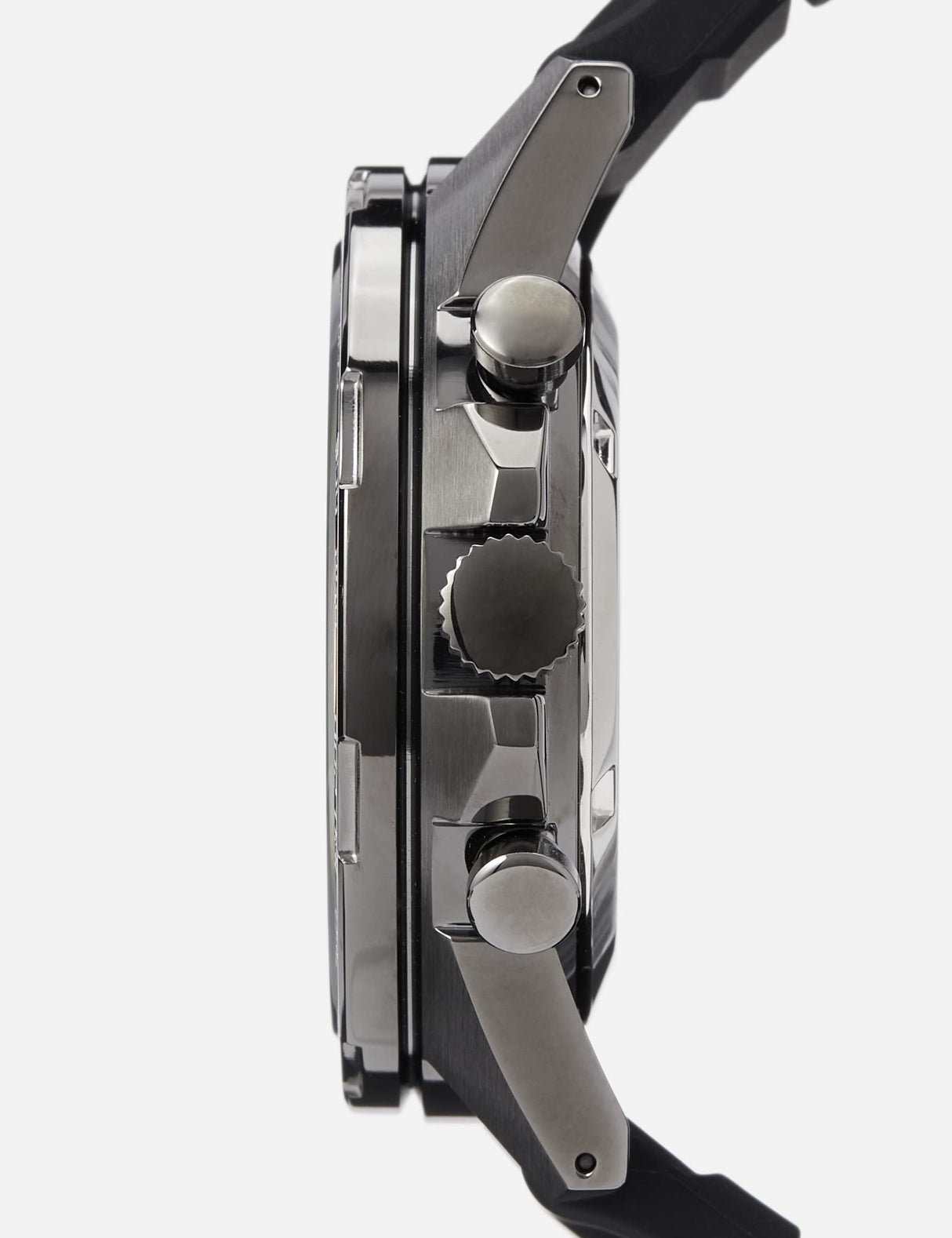Seiko Reloj Analógico para Hombre de Cuarzo con Correa en Silicona SSB349P1