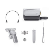DJI - Trípode de Mano OM 4 Combo de 3 Ejes estabilizador con Bolsa DJI Sling, para vlog, Youtube, Streaming, para iPhone y Android
