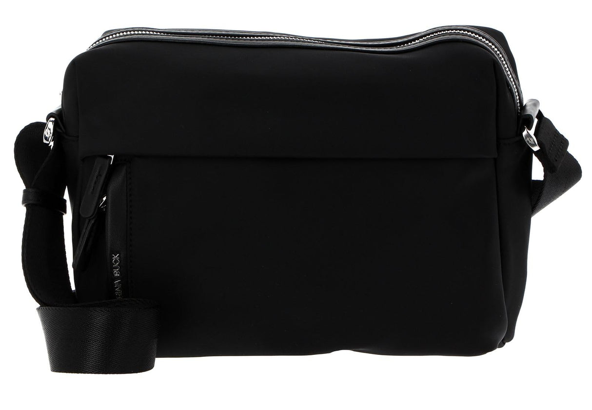 Mandarina Duck Hunter P10VCT19, Bolso Bandolera para Mujer, Black, 28x23x14 (L x H x W)