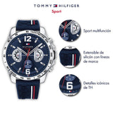 Tommy Hilfiger Decker Clock 1791476, para Hombre