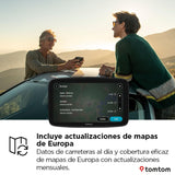 TomTom GPS Coche GO Classic 2nd (6", información de tráfico y Alerta de radares, actualizacion de mapas de Europa Mediante Wi-Fi, indicación de carriles en Movimiento y Soporte Reversible Integrado)