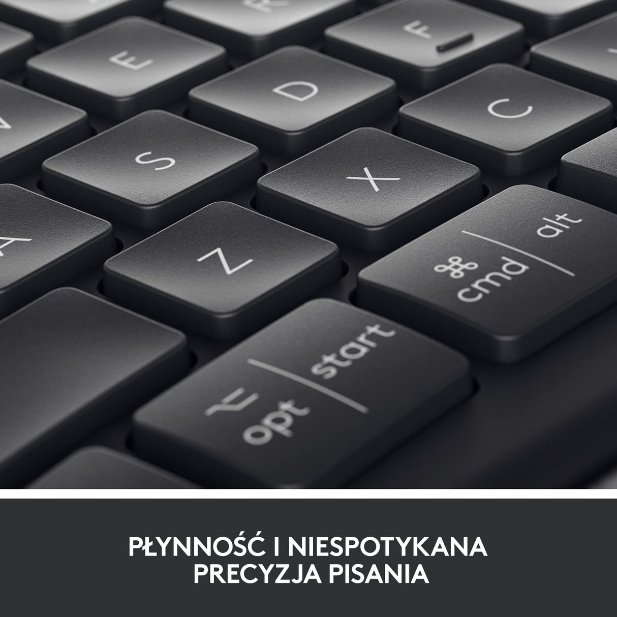Logitech ERGO K860 for Business, Teclado partido inalámbrico - Diseño ergonómico, Tecnología Logi Bolt segura, Bluetooth, Certificación global, Windows/Mac/Chrome/Linux, QWERTY US Internacional - Gris
