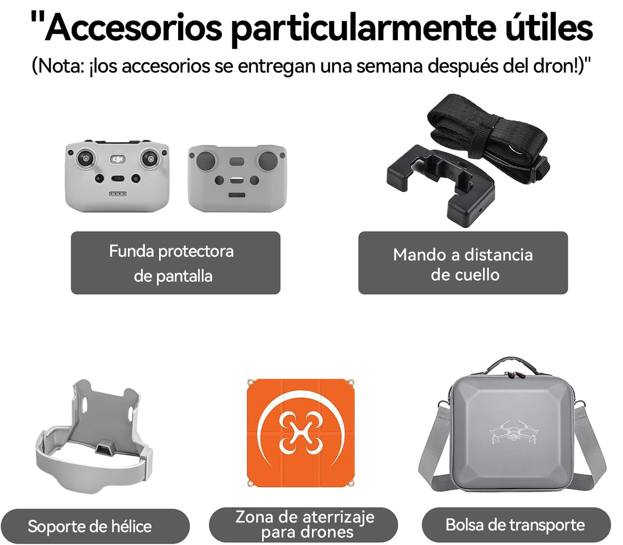 DJI Mini 4 Pro (mando a distancia DJI RC-N2) con accesorios, mini dron plegable con cámara de vídeo 4K HDR para adultos, menos de 249 g, 34 minutos de vuelo, alcance de transmisión de vídeo, C0