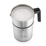 WMF Lono - Espumador Milk&Choc, 650 W, con 4 funciones, libre de BPA, acero de Cromargan, apto para lavavajillas, para capuccino, latte macchiato, frappé y chocolate caliente, apagado automático
