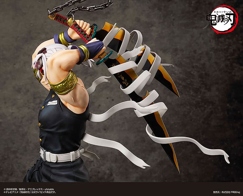FREEing Demon Slayer: Kimetsu no Yaiba - Estatuilla de PVC 1/4 Tengen Uzui 56 cm