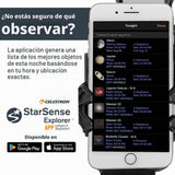 Celestron 22462 StarSense Explorer DX 5” Telescopio Schmidt-Cassegrain Compatible con Aplicaciones para teléfonos Inteligentes Funciona con la aplicación StarSense - Compatible con iOS/Android
