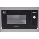 De Dietrich DME7121X Integrado Solo - Microondas (Integrado, Solo microondas, 26 L, 900 W, Giratorio, Tocar, Negro, Acero inoxidable)