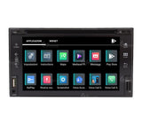 Autorradio Universal 2 DIN Android GPS Bluetooth WiFi Dab USB Pantalla táctil Full HD 6,2" procesador de 8 núcleos y comandos de Voz