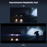 NEEWER 1.55x Lente Anamórfica Azul Compatible con iPhone, Android y Samsung Accesorios Cámaras Teléfono con Clip Rosca 17mm y Aro Adaptador Filtro 58mm, Efecto Cine Pantalla Ancha, LS-43 Ultra