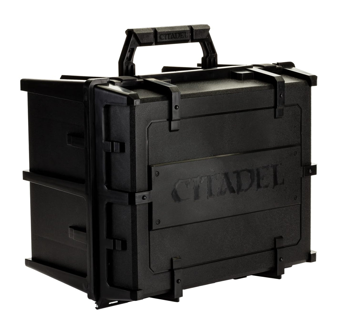 Games Workshop 99239999075 Citadel Battle Figure Case, Negro