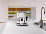 DeLonghi Eco 311 - Cafetera automática, 1100 W, 1.4 L, color plateado