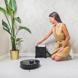Cecotec Robot Aspirador Conga 7490 Ultimate Home X-Treme, 2600 Pa, 120 min autonomía, navegación láser y Base de autovaciado, Limpieza 4 en 1, Cepillo Central multifunción, App