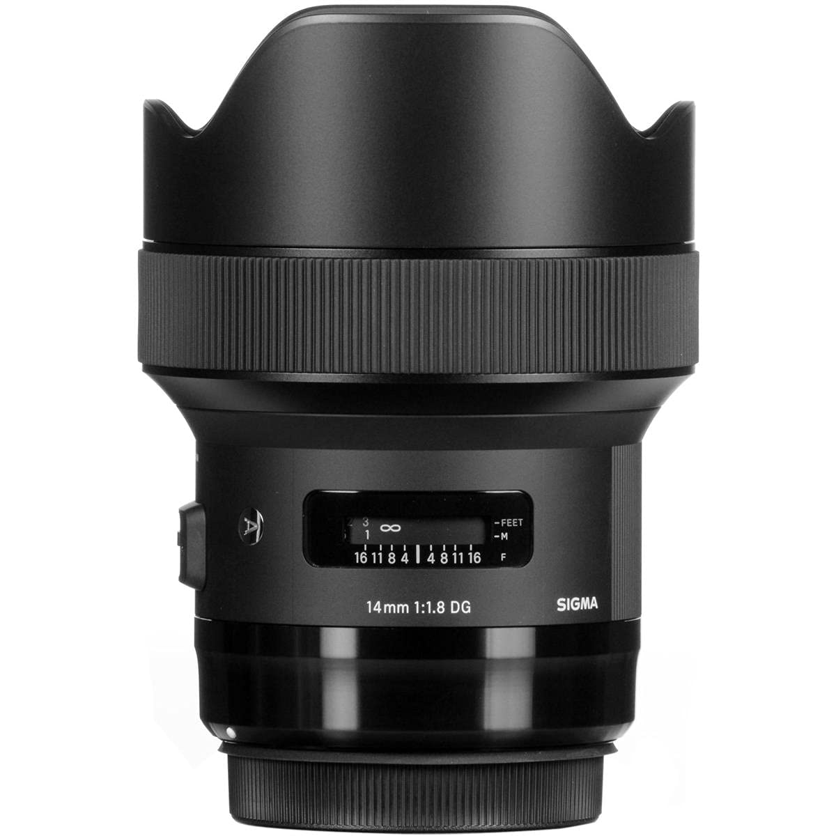 Sigma 540956 - Objetivo réflex 14 mm F1.8 DG AF HSM Art para Sigma, Negro