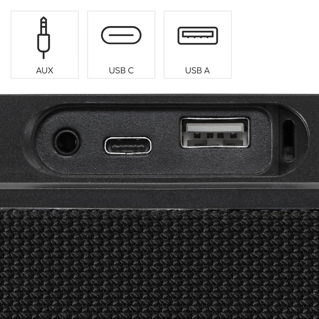 Hama Altavoz Bluetooth, Exterior, 60 W (Resistente al Agua IPX6, 12 Horas de duración de la batería, Pro Sound, Powerpack, Bluetooth USB, Caja de música Bluetooth, Caja de Fiesta Bluetooth, Altavoz