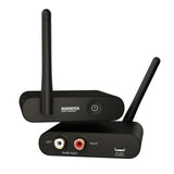 Marmitek Transmisor de Audio Inalámbrico Audio Anywhere 630 - Conecte su Dispositivo de Audio de Forma Inalámbrica a su Sistema Estéreo - Conector de 3,5 mm (RCA/Cinch) - Wireless Audio Transmitter