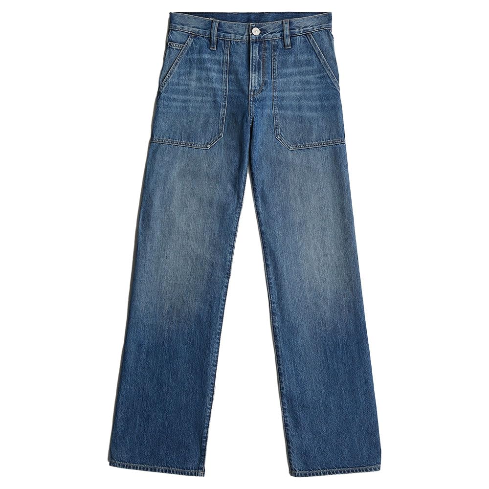 G-STAR Judee Carpenter - Vaqueros Holgados, Azul (Faded Cliffside Blue D23590-d536-g326), 28W / 34L
