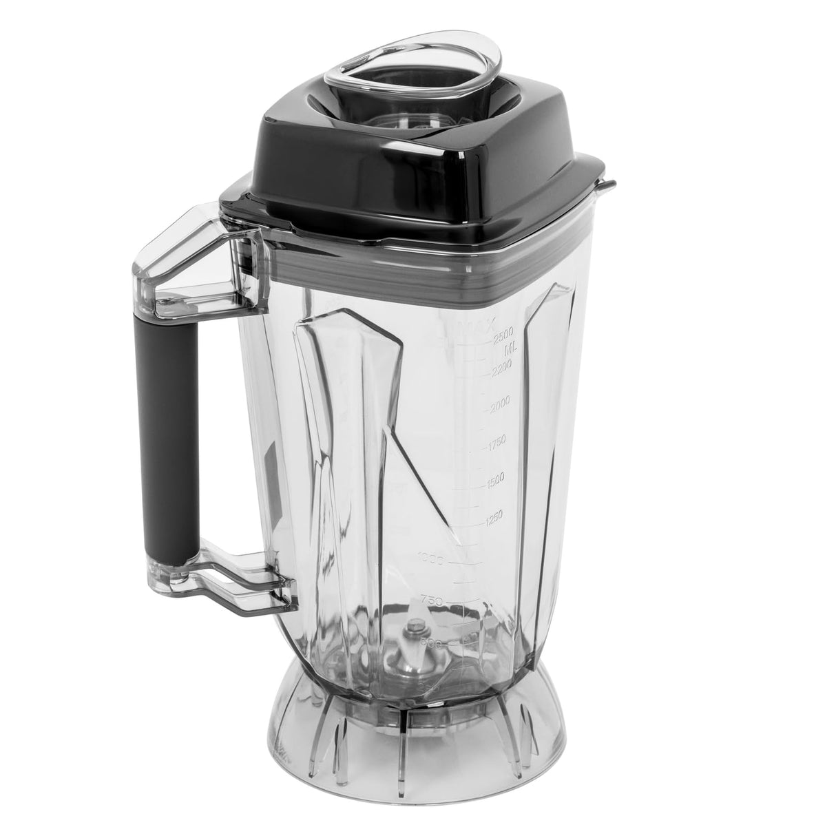 Royal Catering Batidora de Vaso con Cubierta Antirruido Potencia de 1680 W Volumen de 2 L Pantalla Digital Función Pulso 24.500 rpm Licuadora de jarra Batidora americana para batidos