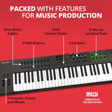 Nektar Impact LX61+ - teclado controlador MIDI USB con integración DAW