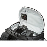 Lowepro ProTactic 350 AW II versión previa,Mochila Modular con Tejidos Reciclados para Macbook, Portátil hasta 13 pulg., para Cámara Profesional, CSC y Drones, LP37176-GRL, Negro