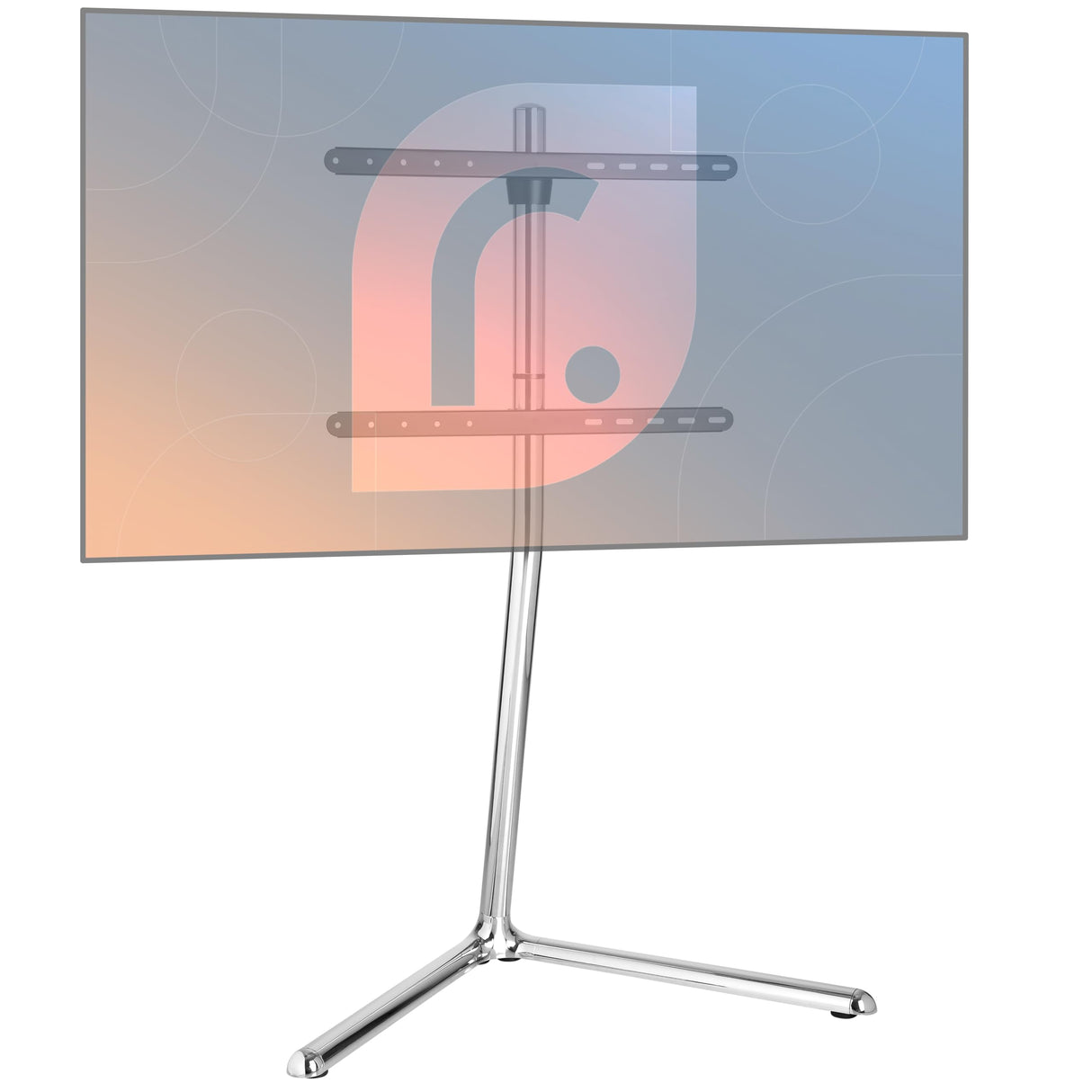 RICOO Soporte TV Base de pie Pedestal Suelo Televisión 49-70" (124–178cm) FS1764 Peana Stand Televisor LED LCD VESA 300x200-600x400