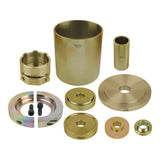 KS Tools 440.0160 Juego de rodamiento de rueda, delantero para Renault / Nissan / Opel 2002-10, 9 pzs
