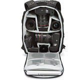 Lowepro ProTactic 350 AW II versión previa,Mochila Modular con Tejidos Reciclados para Macbook, Portátil hasta 13 pulg., para Cámara Profesional, CSC y Drones, LP37176-GRL, Negro