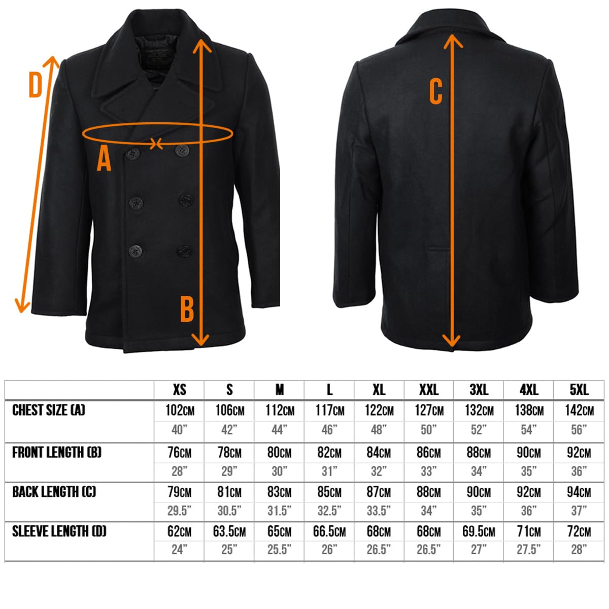Mil-Tec Jacke_10580000 Chaqueta, Schwarzkn.Schw, Extra-Small Hombres