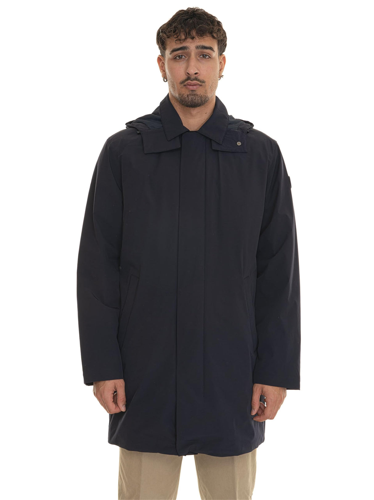 GANT Capa Acolchada para Coche Abrigo, Azul Noche, XL Hombres