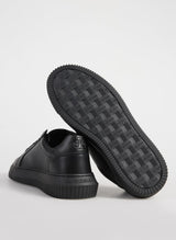 Calvin Klein Sneaker con Suela Cupsole Hombre Chunky Low Calzado, Negro (Triple Black), 43 EU