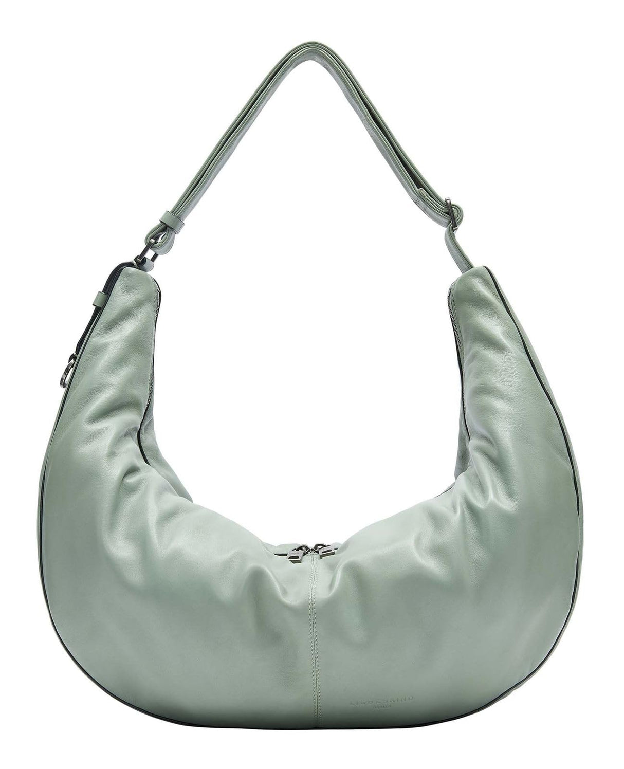 Liebeskind BERLIN Moon Sheep Natural Hobo Bag L Forest Green