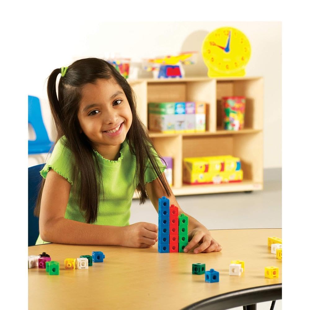 Learning Resources Cubos encajables Snap Cubes