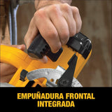 DEWALT DWE575K-QS - Sierra Circular 1600W, Profundidad de corte 67mm, Cuchilla de 190mm, Velocidad 5200 rpm, Diámetro de cuchilla 30 mm, Maletín Incluido