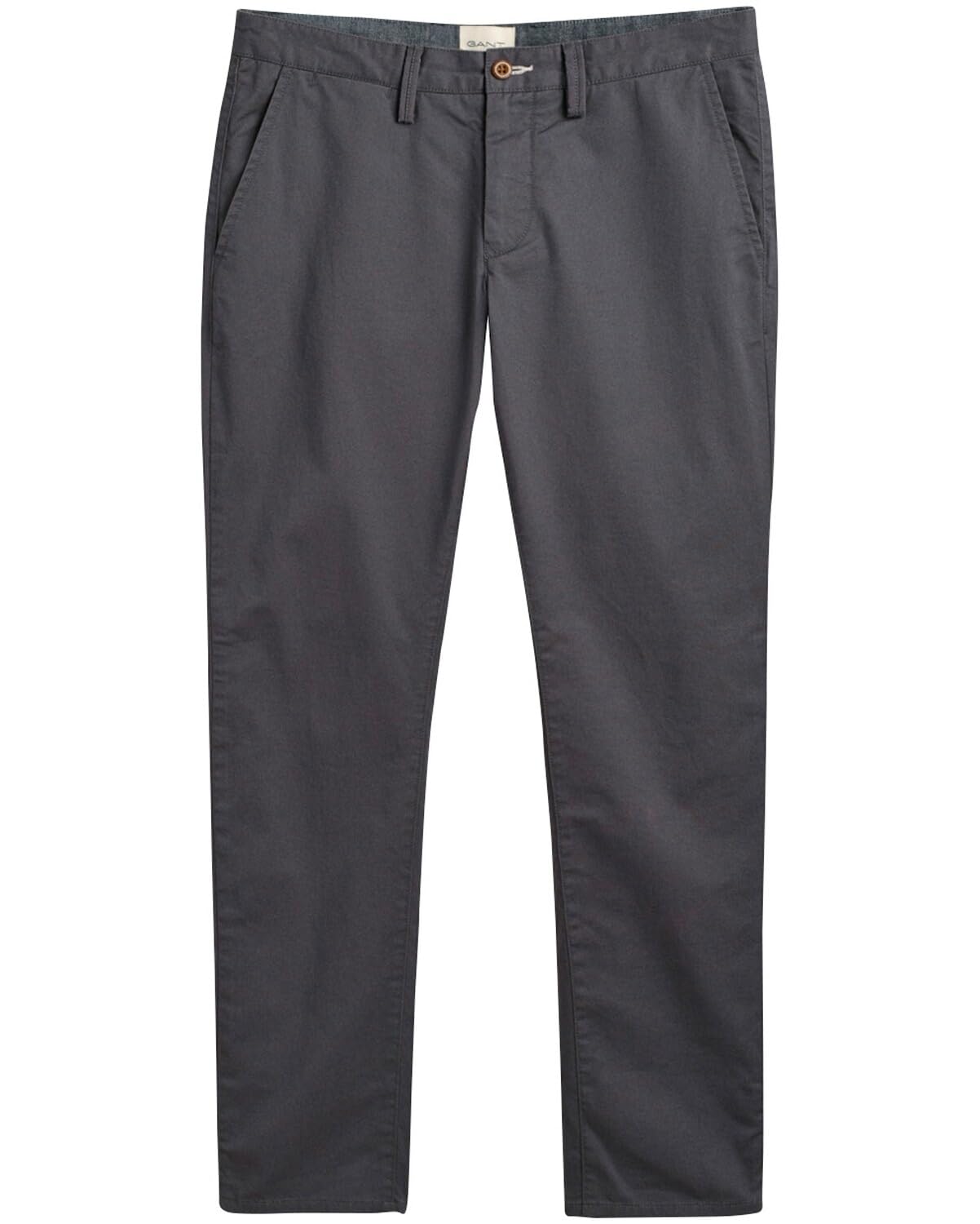 GANT Slim Twill Chinos Pantalón, Antracita, 44W x 36L para Hombre