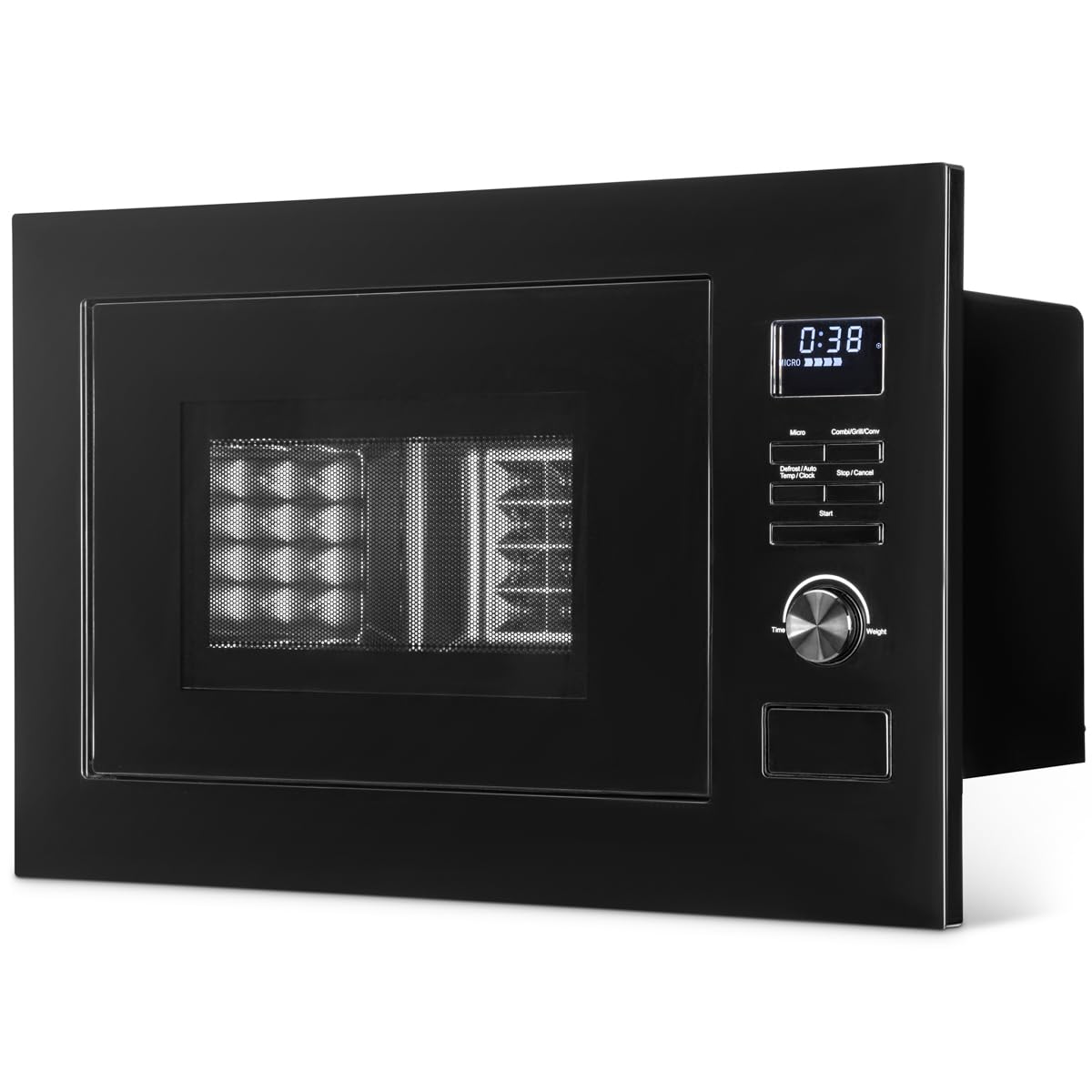 Micro ondes encastrable avec grill noir Bomann MWG3001HEB-noir