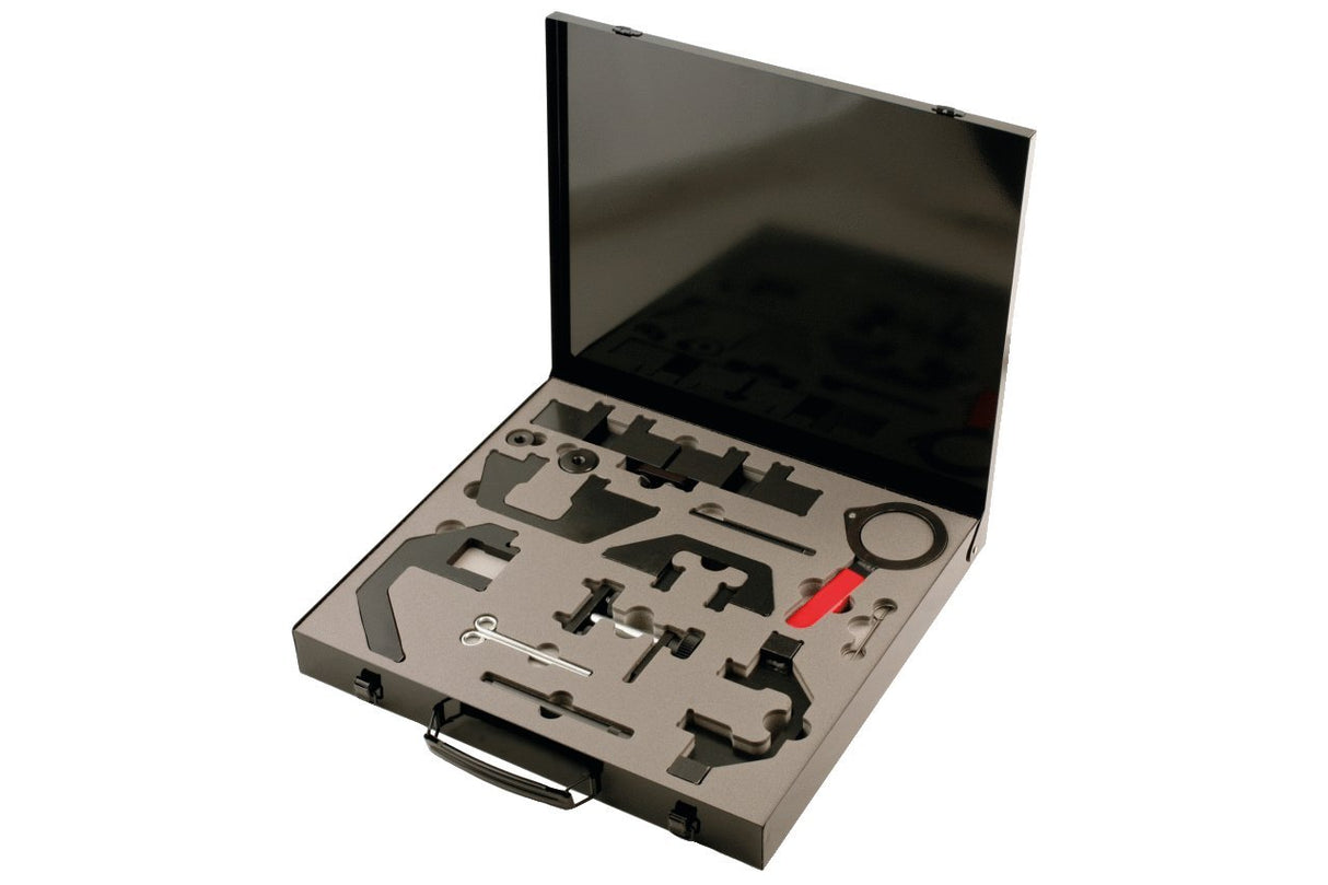 KS Tools 400.1475 Juego de herramientas de reglaje de motores para BMW, 16 pzs